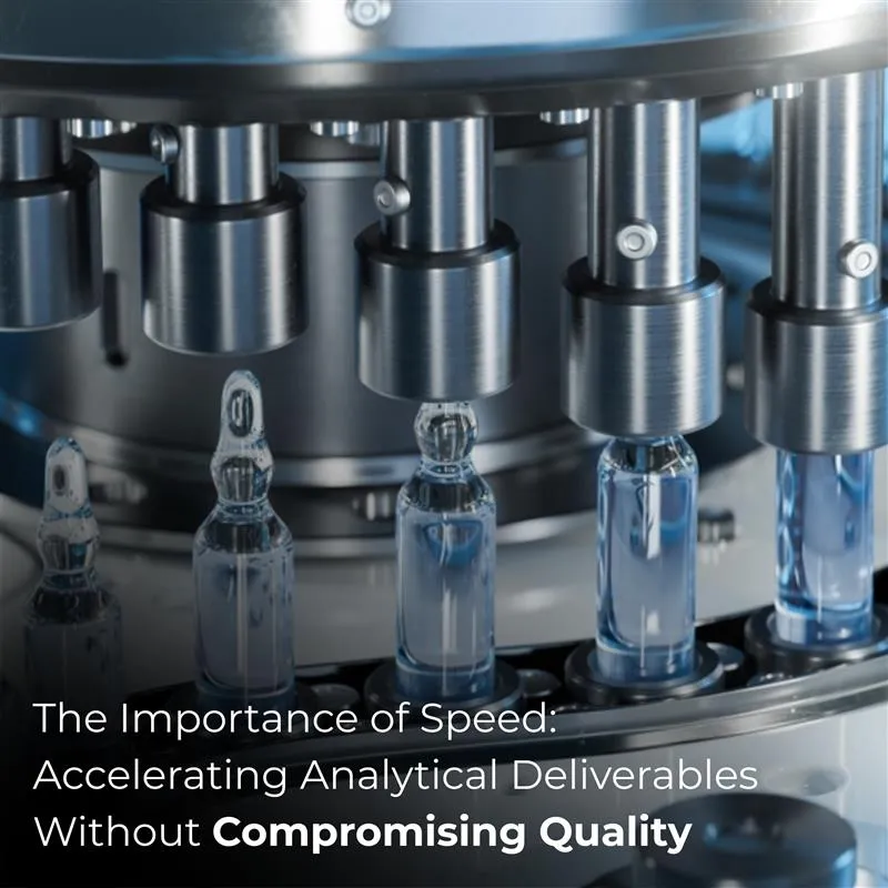 The Importance of Speed: Accelerating Analytical Deliverables Without Compromising Quality